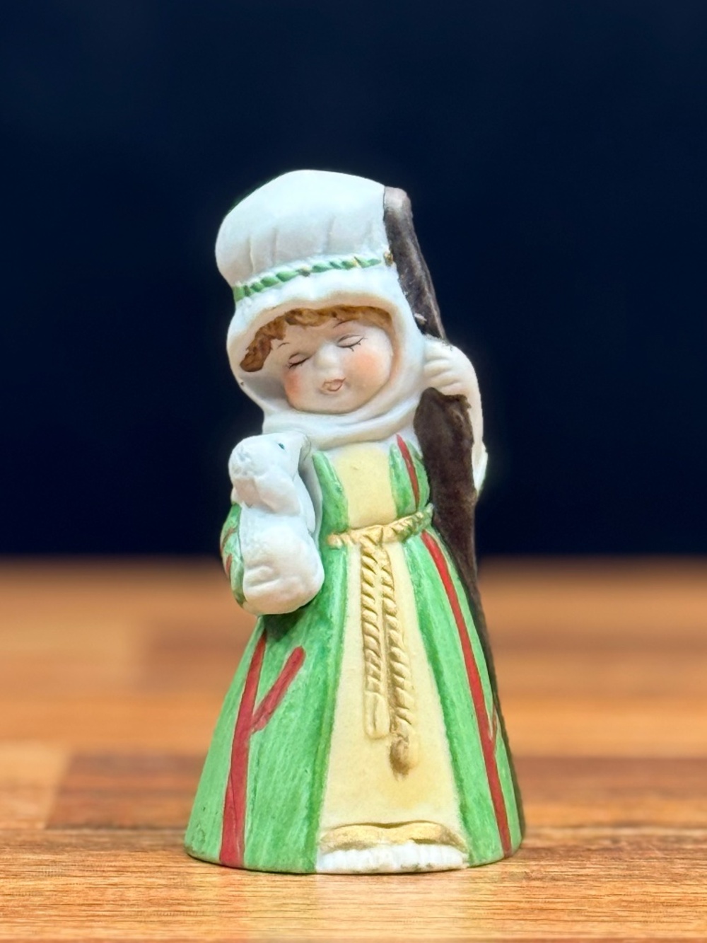 1978 JASCO Girl with Lamb Bell